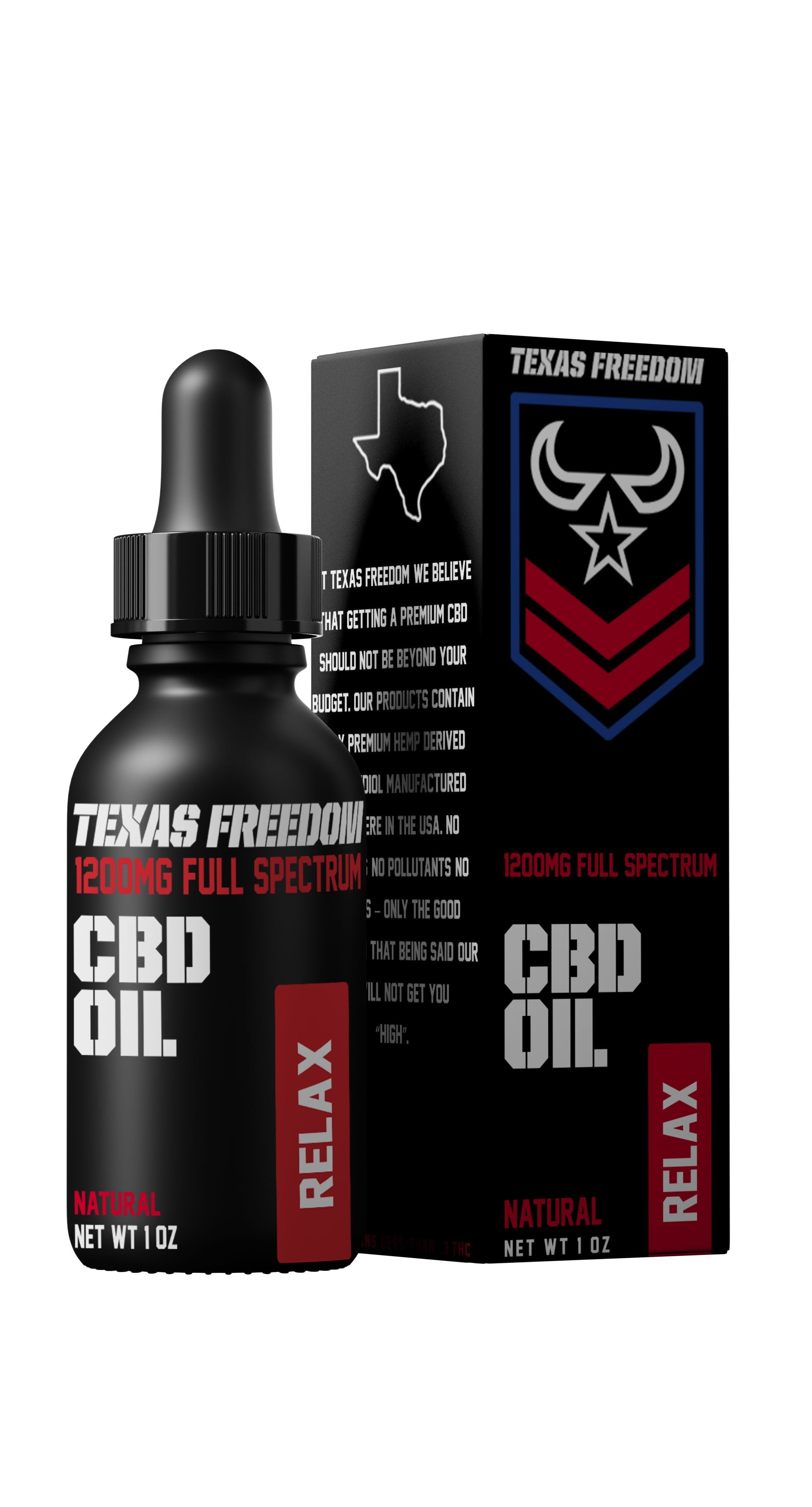 Full Spectrum CBD Oil - Texas Freedom