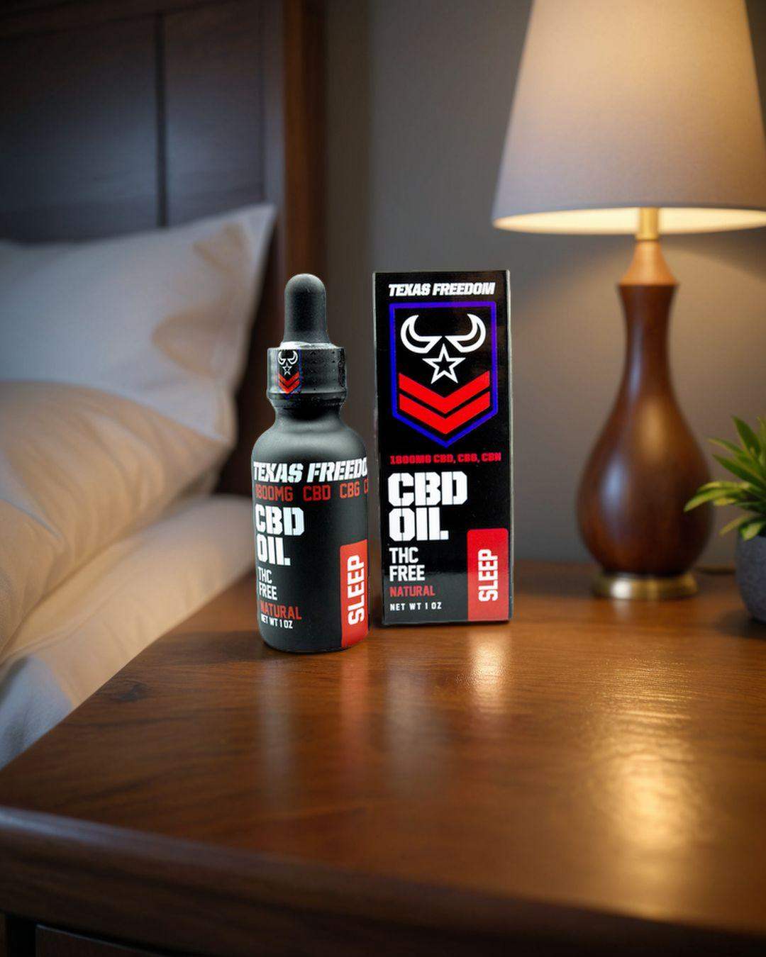 Sleep Oil (THC Free) 1800mg - Texas Freedom